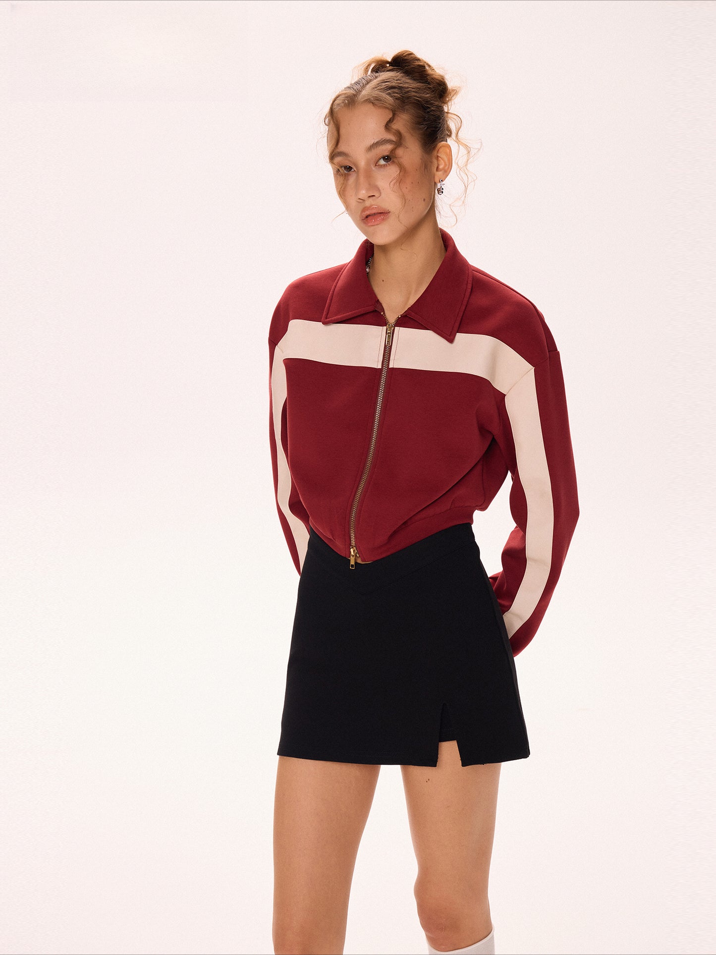 Short sweater coat