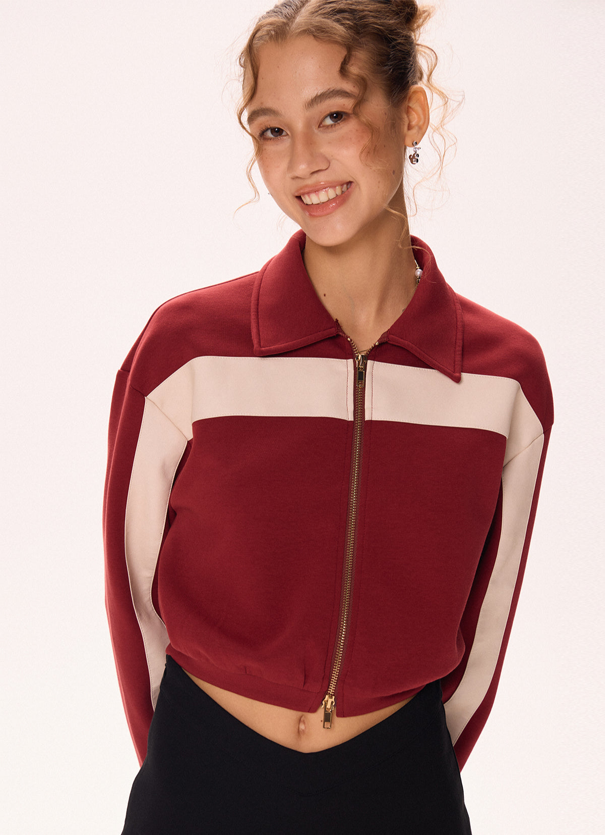 Short sweater coat