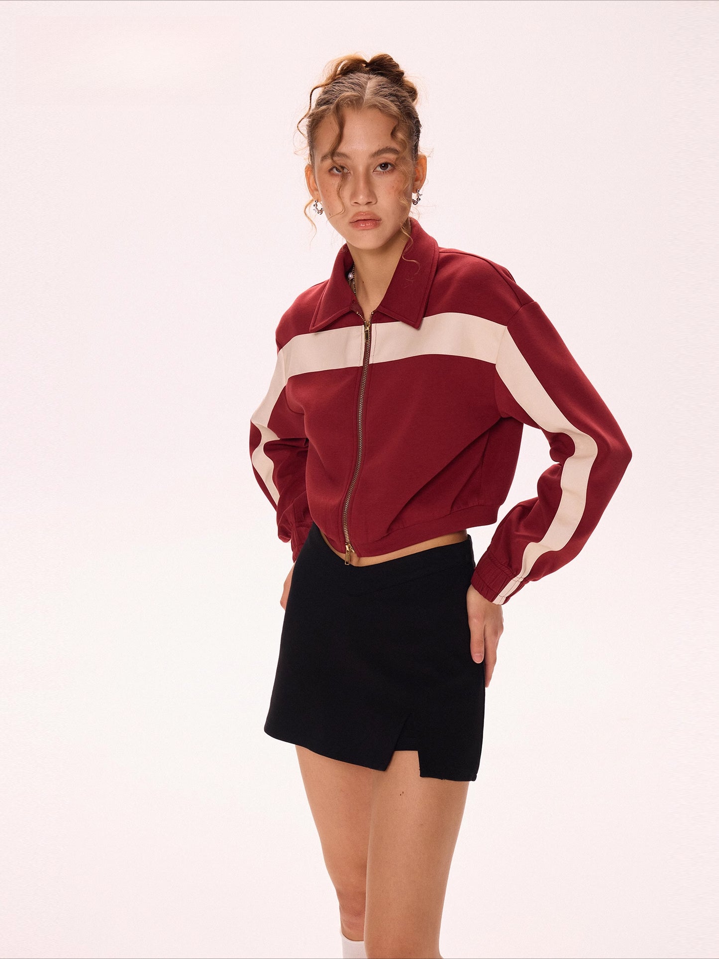 Short sweater coat