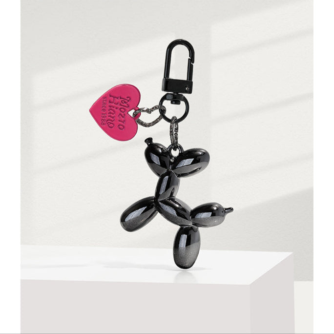 Dark Cool Balloon Dog Keychain
