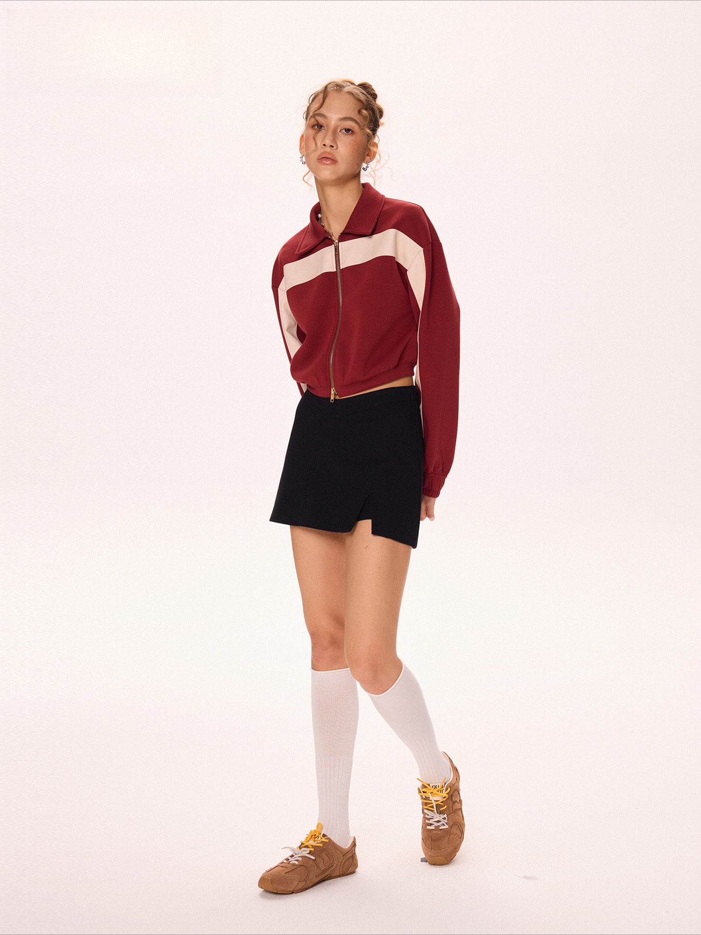 Short sweater coat