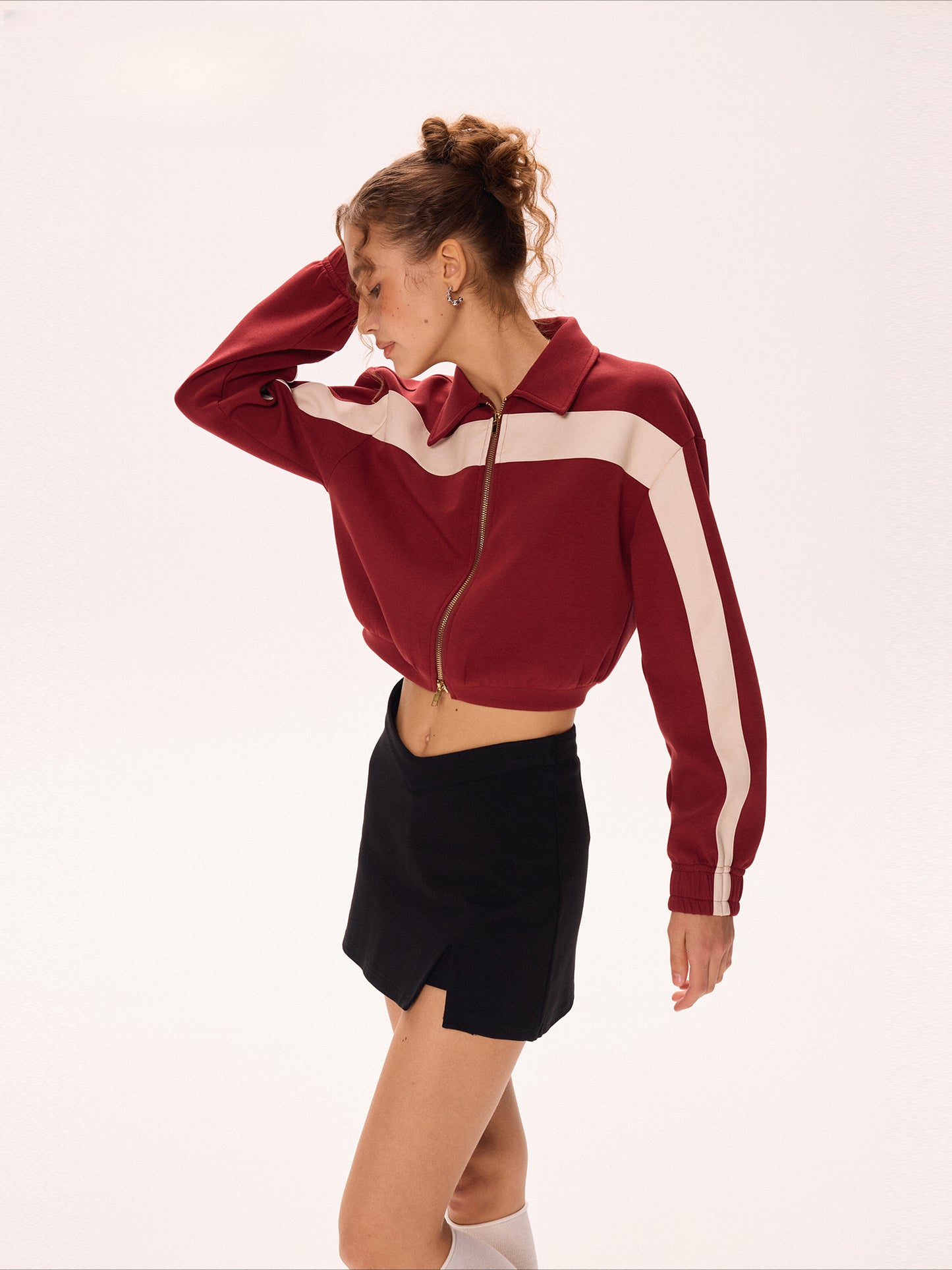 Short sweater coat