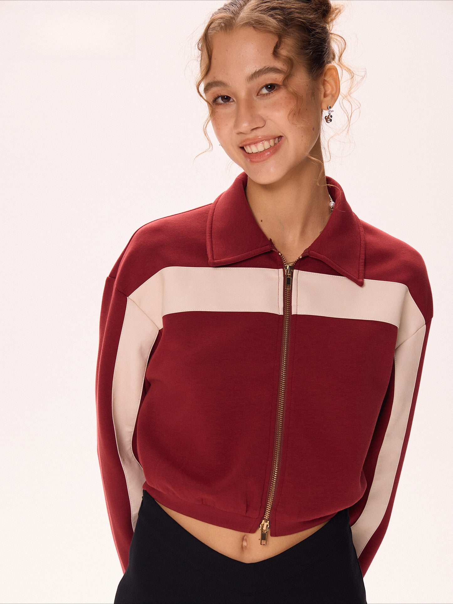 Short sweater coat